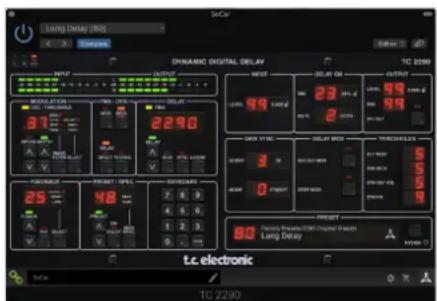 TC ELECTRONIC TC2290 NATIVE - Utilisation du TC2290 - 1