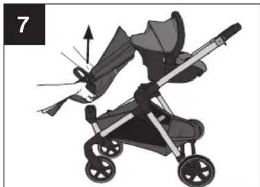 Evenflo Pivot Xpand - WARNING! DEATH or SERIOUS INJURY can occur. - 1