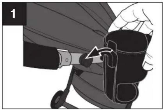 Evenflo Pivot Xpand - Using Your Stroller - Cupholder - 1