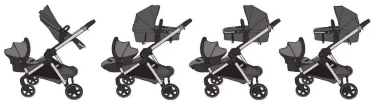 Evenflo Pivot Xpand - WARNING! DEATH or SERIOUS INJURY can occur. - 4
