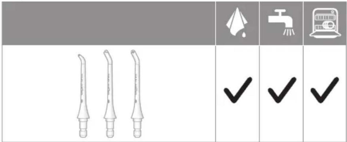 PHILIPS Sonicare Power Flosser 7000 HX3921 - Boquillas - 1