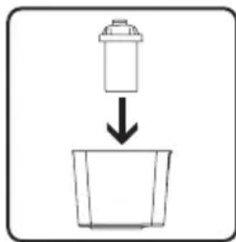 CASO HW 770 Advanced - 3.1.1Vorbereitung des Wasserfilters - 4