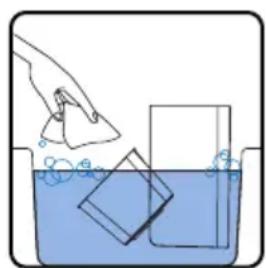 CASO HW 770 Advanced - Préparation du filtre à eau - 1