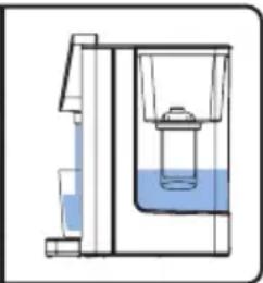CASO HW 770 Advanced - Preparación del fi ltro de agua - 6
