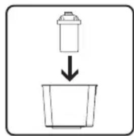 CASO HW 770 Advanced - Préparation du filtre à eau - 4