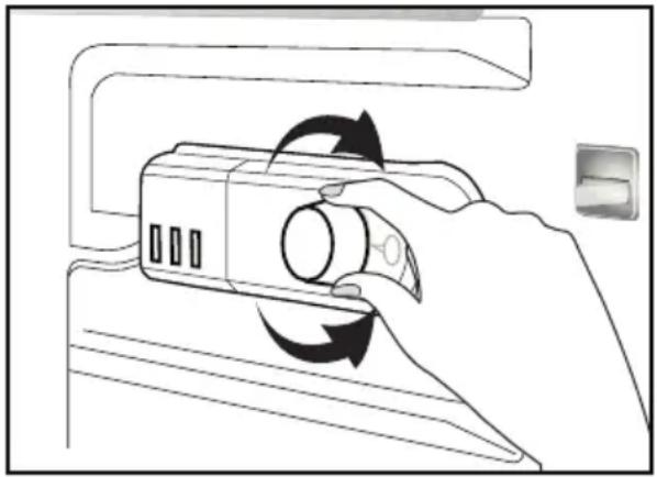 GRUNDIG BU1154HCN - Бутон за насторika на Термocтata - 1