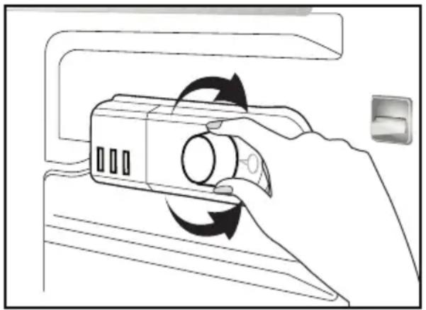 GRUNDIG BU1154HCN - Termostaatin asetuspainike - 1