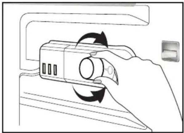 GRUNDIG BU1154HCN - Thermostat setting button - 1