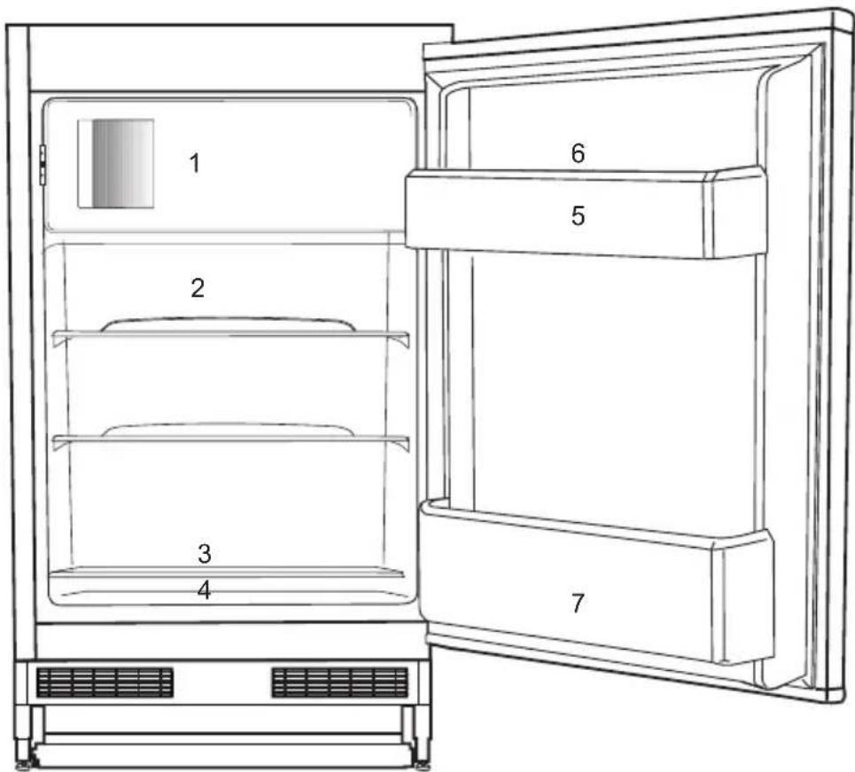 GRUNDIG BU1154HCN - Your refrigerator - 1