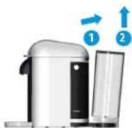 BREVILLE Nespresso Vertuo Plus BNV420 - WATER TANK/RÉSERVOIR D'EAU - 2