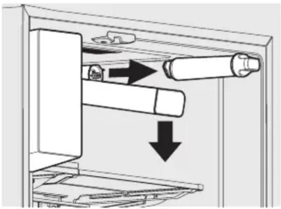 ELECTROLUX LLI9VE54X0 - Substitució del filtre d'aigua - 1