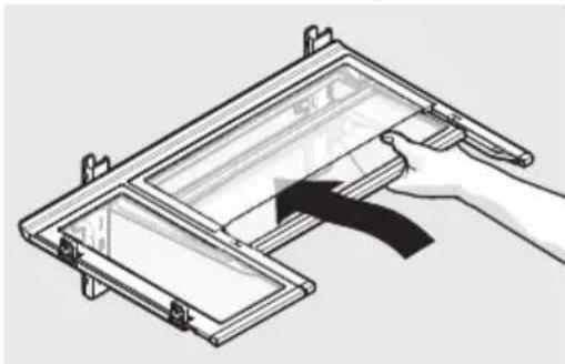 ELECTROLUX LLI9VE54X0 - Onderschuif-/kantelplateau afstellen: - 1