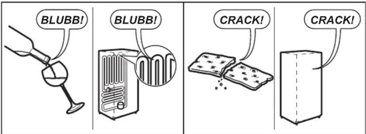 BLUBB! BLUBB! CRACK! CRACK!