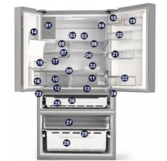 ELECTROLUX LLI9VE54X0 - BESKRIVELSE AV APPARATET - 1