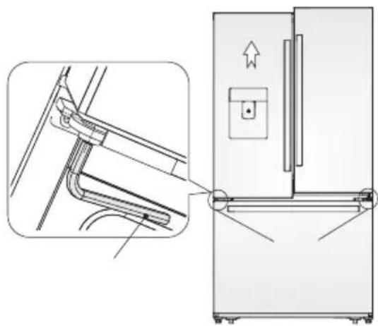 ELECTROLUX LLI9VE54X0 - Regolare gli sportelli - 1