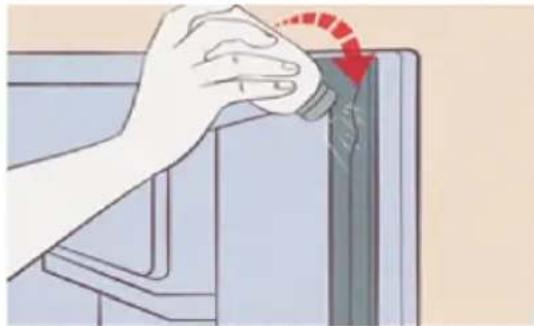 ELECTROLUX LLI9VE54X0 - Per col·locar la junta de la porta - 1