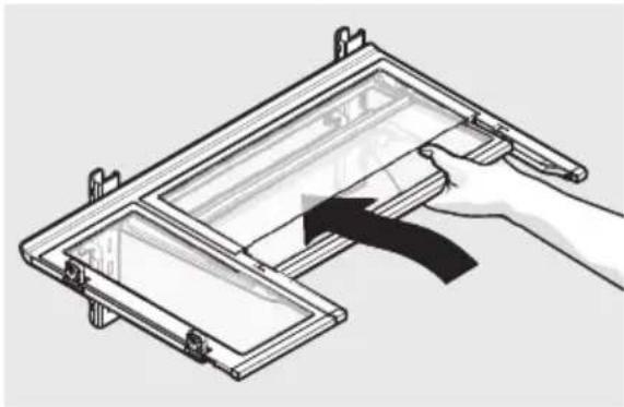 ELECTROLUX LLI9VE54X0 - Zur Anpassung des Unterschubfachs/der Flip-Ablage: - 1