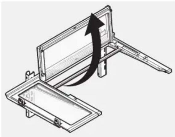 ELECTROLUX LLI9VE54X0 - Per regolare ripiano a ribalta/scivolamento: - 2