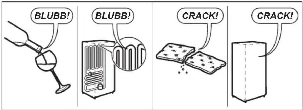 BLUBB! BLUBB! CRACK! CRACK!