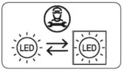 BARAZZA 1FCE6I - LED-Beleuchtung auswechseln - 2