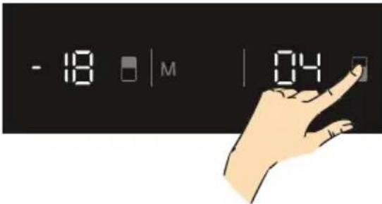 BARAZZA 1FCE6I - Ajustes de temperatura del refrigerador - 1