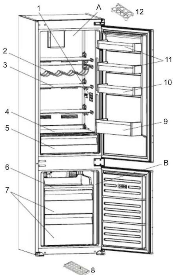 BARAZZA 1FCE6I - DESCRIPTION OF THE APPLIANCE - 1