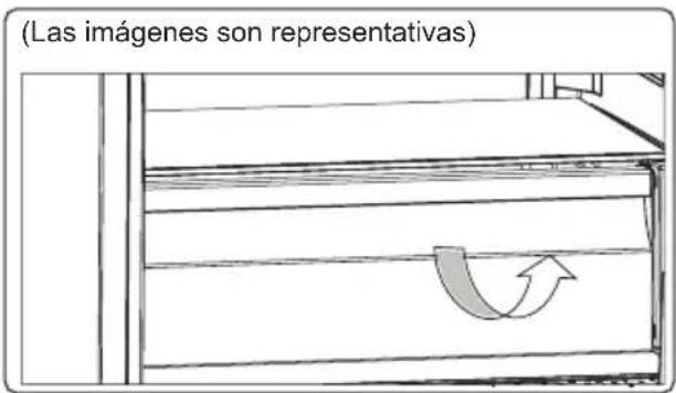 BARAZZA 1FCE6I - Extracción del estante enfiador: - 1