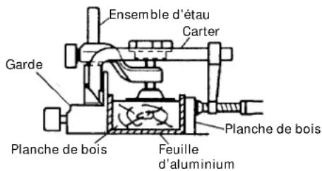 HITACHI C 10FSHPS - REMARQUE: Quand on decoupe une seule encoche à l'une des extrémités de la pièce,sterolir la section inutile avec un ciseau - 2