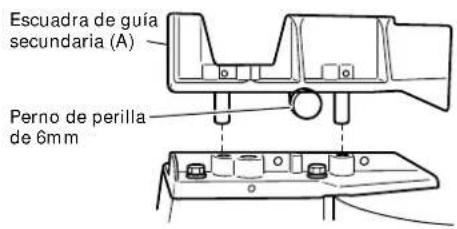 HITACHI C 10FSHPS - Confirmación para el uso de la escuadra de guía secundaria (A) ... (Accesorio optional) - 1