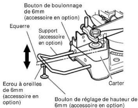HITACHI C 10FSHPS - Installation des supports ... (Accessoires en option) - 1