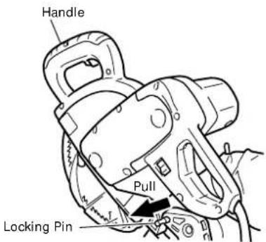 HITACHI C 10FSHPS - Holder adjustment: - 1