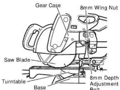HITACHI C 10FSHPS - Positioning the table insert - 4