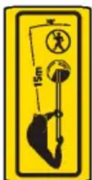 AL-KO BCA 4030 - Symboler på maskinen - 6