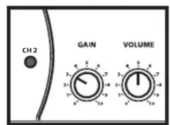 Hartke GT100C - Configuration et utilisation des amplificateurs guitare Hartke GT100 - 2