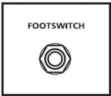 Hartke GT100C - Footswitch-Buchse und Effekt-Loop verwenden - 2