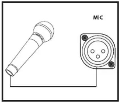 Hartke AC75 - Uso de la entrada de micro (Mic) - 1