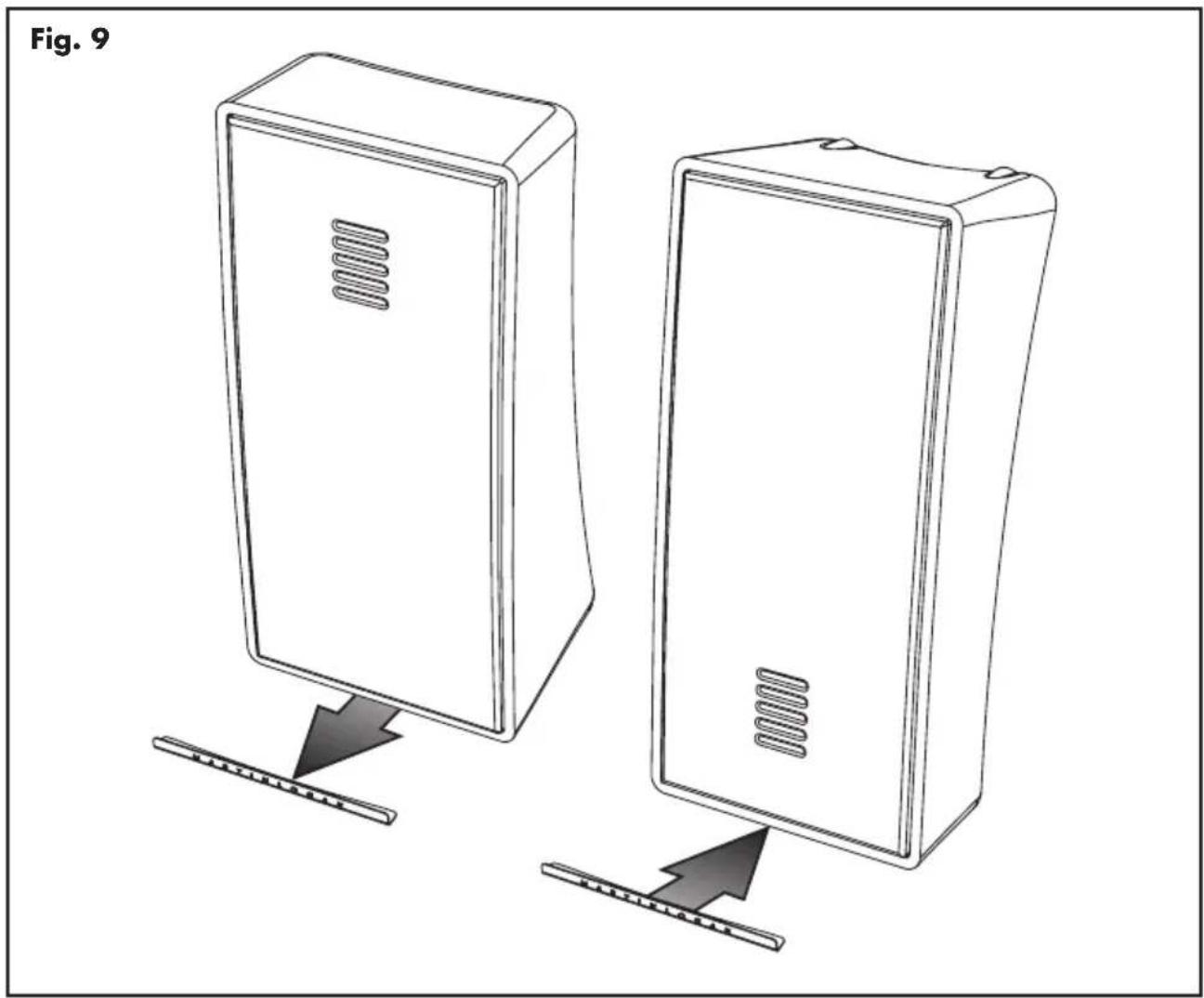 Martin Logan Motion 2 - MOVING OR REMOVING THE LOGO BADGE - 1