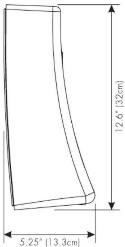 Martin Logan Motion 2 - DIMENSIONAL DRAWINGS MARTINLOGAN MOTION 4 - 4
