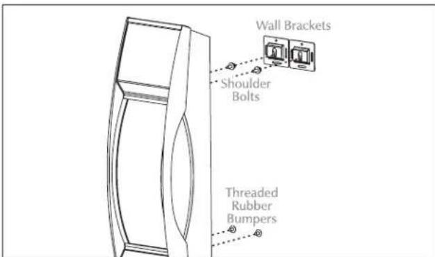 Martin Logan Motif X - Mounting the Motif X On A Wall - 3