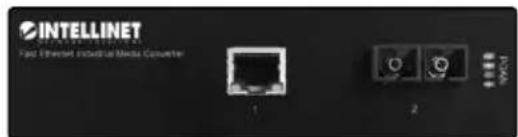 Intellinet 508322 - Panneau frontal - 1