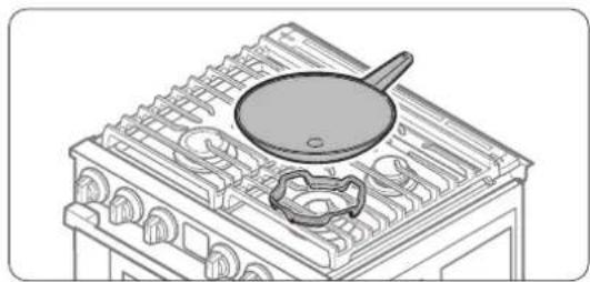 Dacor DOP30T840GS - Anneau de wok - 1