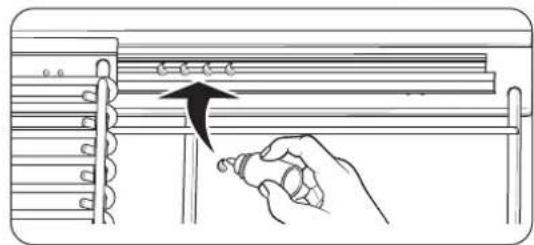 Dacor DOP30T840GS - Pour lubrifier les glissières de la grille coulissante - 4