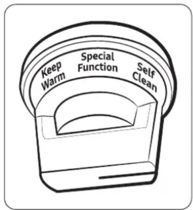 Dacor DOP30T840GS - Uso de la funciona especial - 1