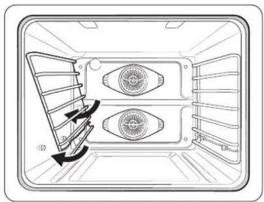 Dacor DOP30T840GS - Replacing the Ladder racks - 2