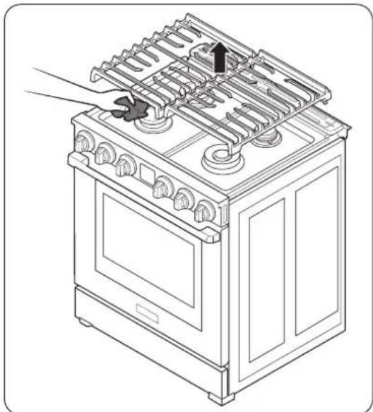 Dacor DOP30T840GS - Limpieza de la superficie de la plac de coccción - 1