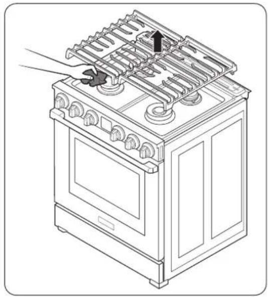 Dacor DOP30T840GS - Cleaning the cooktop surface - 1