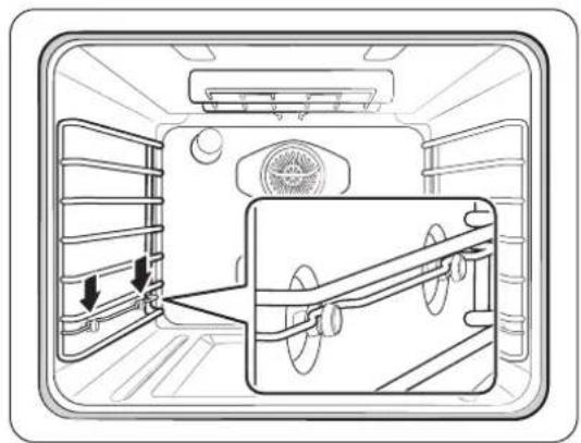 Dacor DOP30T840GS - Remplacement des supports d'échelle - 3