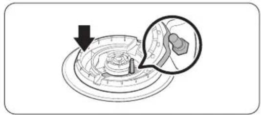 Dacor DOP30T840GS - Tapas y cabezales de quemadores dobles - 2
