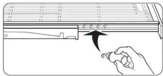 Dacor DOP30T840GS - To lubricate the slides of the gliding rack - 3