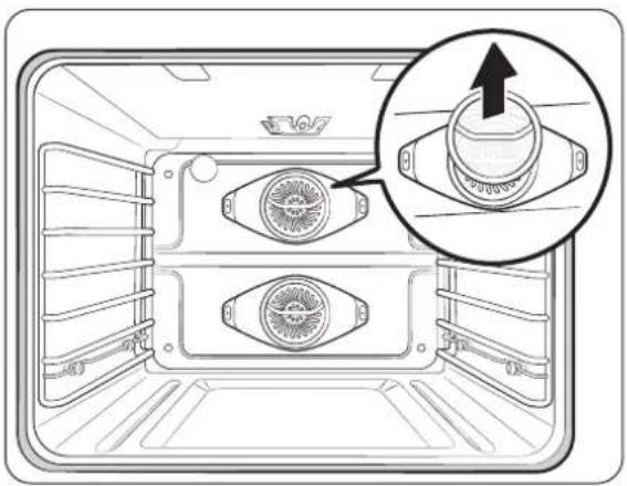 Dacor DOP30T840GS - Retrait du filtre à convection du four - 1